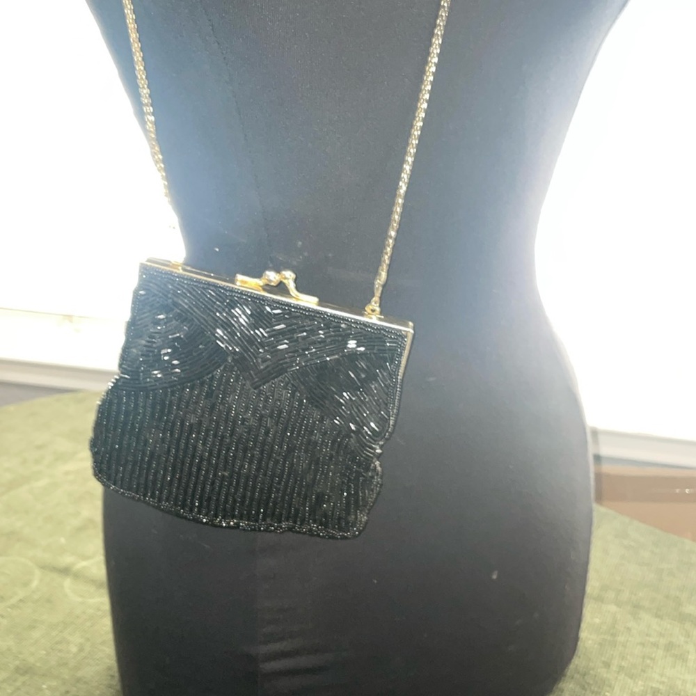 Vintage Magid Sequin Evening Clutch